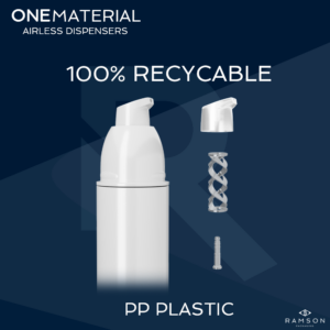 ONEMATERIAL AIRLESS DISPENSERS MARKETHING PHOTO